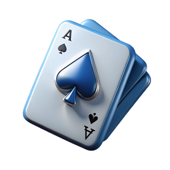 serene romantic futuristic A single, realistic playing card, the Ace of Spades with Transparent Background high resolution png