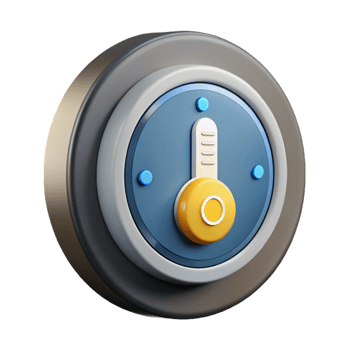 enchanting unforgettable Smart thermostat, energy efficiency, with Transparent Background png