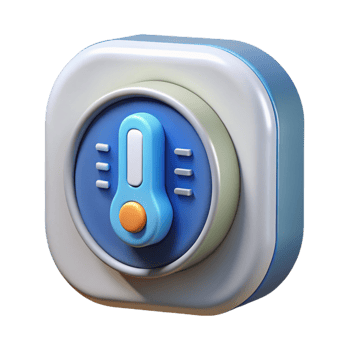 splendid coveted Smart thermostat, energy efficiency, with Transparent Background png