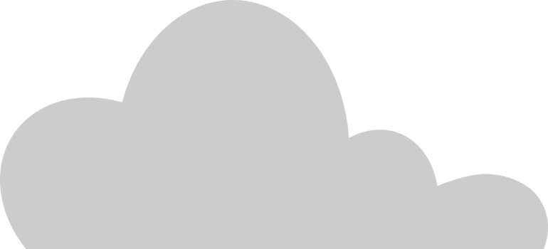 Gray cloud sky icon doodle png