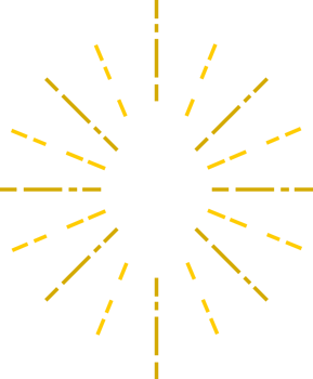 Yellow line light ray icon png