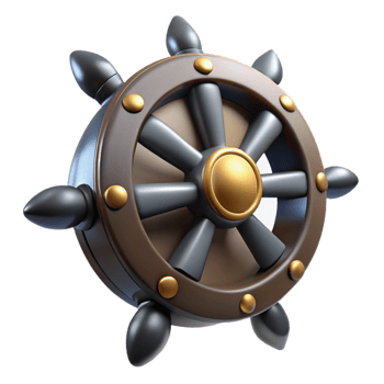 memorable retro Helm of Darkness with Transparent Background sharp png