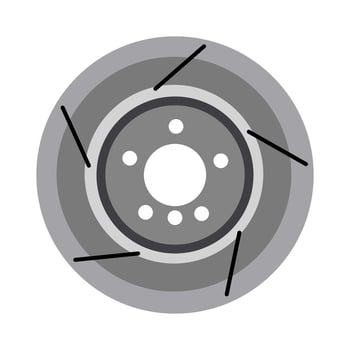 illustration of Car Brakes vector