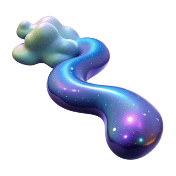 stunning rustic Nebula Stream Isolated on Transparent Background high quality png