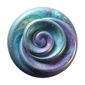 magnificent artistic Nebula Swirl Isolated with Transparent Background exclusive png