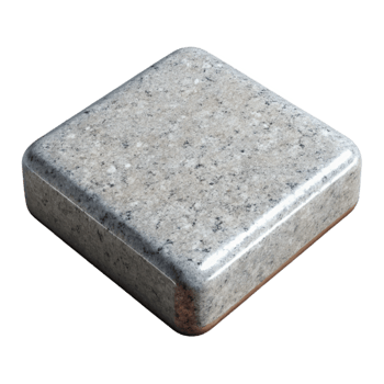quintessential renaissance Ultra-detailed, photorealistic isolated cutout of a single, polished, granite floor tile with Transparent Background artisan png