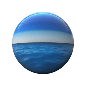 magnificent traditional Ocean Horizon Isolated Deep Blue Gradient Cutout Element exclusive png