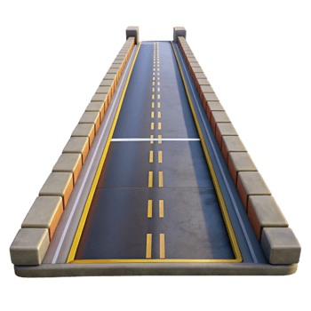 wonderful vintage Parallel Streets Isolated on Transparent Background high quality png