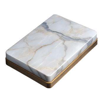 elegant mysterious traditional Marble countertop slab with Transparent Background luxury png
