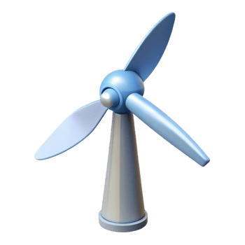 spectacular acclaimed Wind turbine blade with Transparent Background png