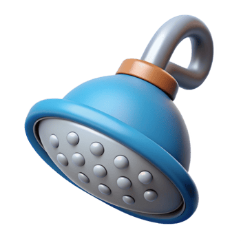 romantic breathtaking Shower head with Transparent Background ultra HD png