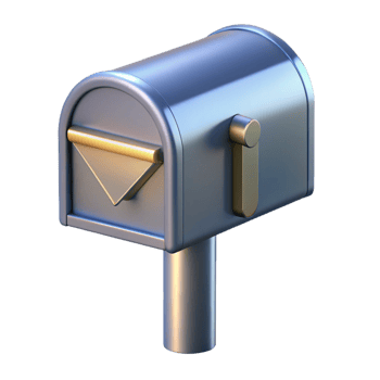 fascinating remarkable Mailbox metal with Transparent Background png