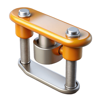 serene remarkable Scaffolding clamp with Transparent Background png