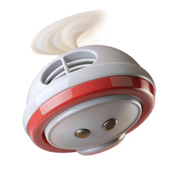 signature contemporary Smoke detector with Transparent Background genuine png