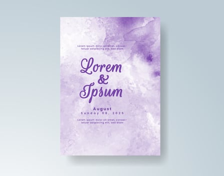 A poetic touch with soft watercolor washes and accents. vector