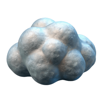 impressive abstract Realistic Cloud Isolated with Transparent Background original png