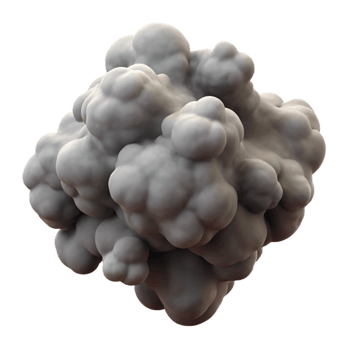 magnificent traditional Realistic Gray Smoke Cutout with Subtle Shadows detailed png