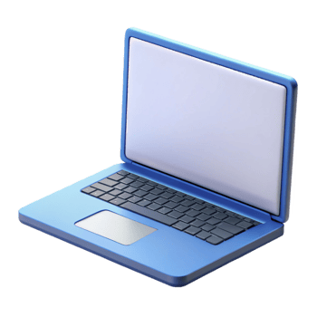 breathtaking unparalleled Laptop computer with blank screen with Transparent Background png