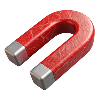 extraordinary traditional Red Magnetic Force Lines Cutout high quality png