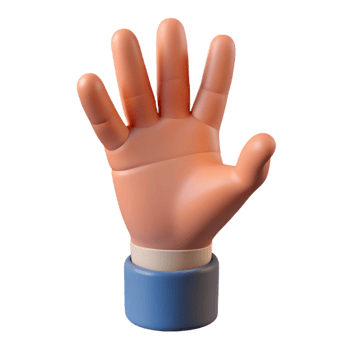 sumptuous exemplary Human hand making a gesture with Transparent Background png