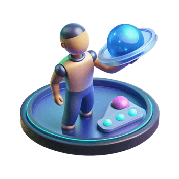 breathtaking impressionist Concept art style, isolated cutout of a levitating holographic user interface, touch screen technology with Transparent Background authentic png