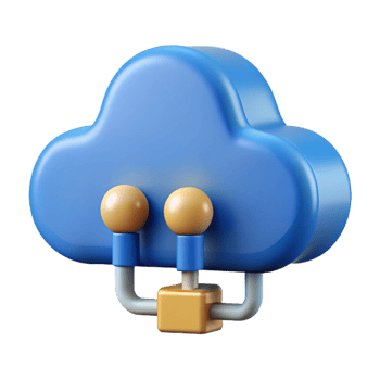 elegant memorable Cloud computing data icon with Transparent Background png