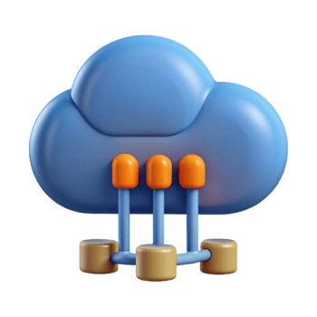 rare coastal Cloud computing data icon with Transparent Background precision png