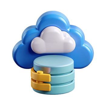 tranquil glorious Cloud computing, data storage icon with Transparent Background high quality png