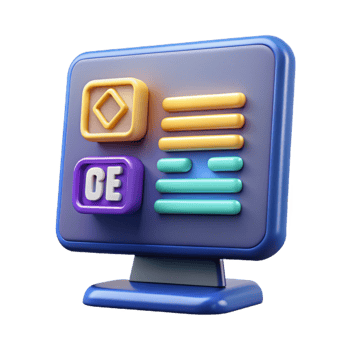 energetic wonderful Software development, code on screen with Transparent Background precision png