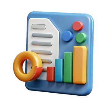 picturesque nostalgic retro Data analysis, spreadsheet software with Transparent Background high resolution png
