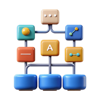 captivating classic Machine learning, algorithm flowchart with Transparent Background luxury png
