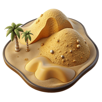 wonderful vintage Sandy Beach Cutout Golden Sand Texture Isolated genuine png