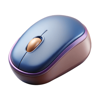 mesmerizing notable Wireless mouse with ergonomic design with Transparent Background png