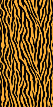 Vertical High contrast zebra stripe pattern with vibrant yellow and black tones, seamless abstract animal skin background for fabric, wallpaper, wrapping, safari wildlife, bold jungle fashion texture vector
