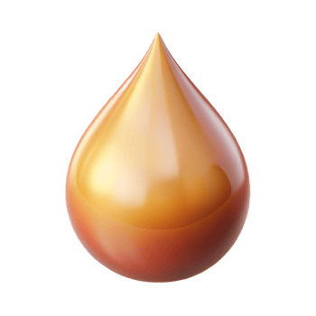 impressive iconic Photorealistic, hyper-specific, concept art style render of a single drop of nectar from Olympus with Transparent Background png