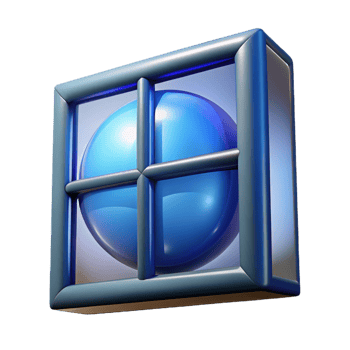 mesmerizing industrial Hyper-specific professional render of a single, hand-blown glass window pane with a bubble texture Isolated cutout with Transparent Background 8K png