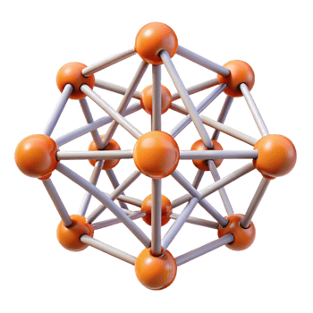 captivating peaceful creative Ultra-detailed, concept art style, isolated cutout of a single, abstract, network of interconnected lines with Transparent Background sharp png