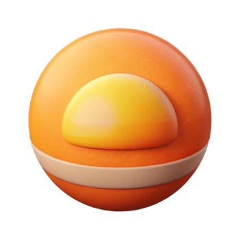 extraordinary traditional Simple Sunset Icon Isolated with Orange Circle and Gradient high quality png