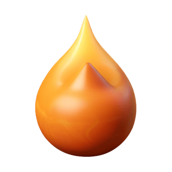 impressive modern Single Flame Shadow Isolated with Warm Orange Glow authentic png