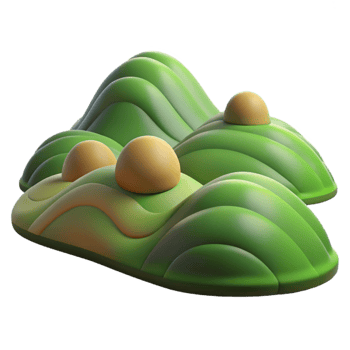 extraordinary classic Softly Lit Rolling Hills Transparent Background Isolated high resolution png