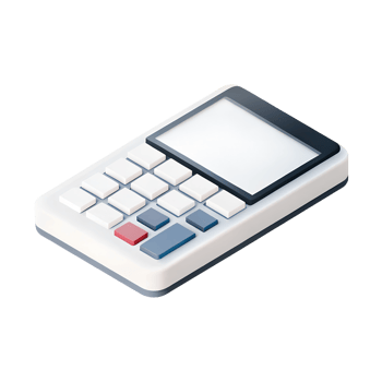 3D icon, Calculator A scientific calculator, indicating mathematics or problem-solving png