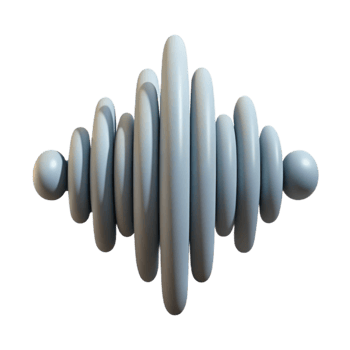elegant modern Soundwave Interference Pattern Isolated Graphic high quality png