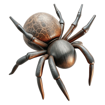 stunning rustic Spider Silk Isolated Closeup View Transparent Background professional png