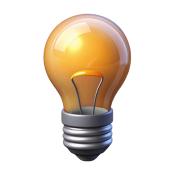 breathtaking coastal Ultra-detailed, concept art style, isolated cutout, single lightbulb, incandescent, clear with Transparent Background masterfully captured png
