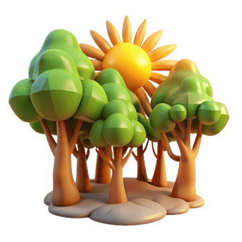 stunning traditional Sunlight Filtering Through Trees Isolated Element Warm Tones high resolution png