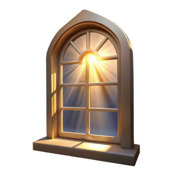 impressive creative Sunlight Streaming Through Window Cutout original png