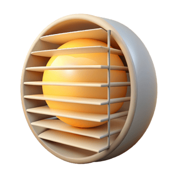 dramatic abstract Sunlight Through Blinds Cutout Isolated authentic png