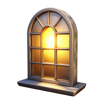 extraordinary vintage Sunlight Through Window Pane Isolated png