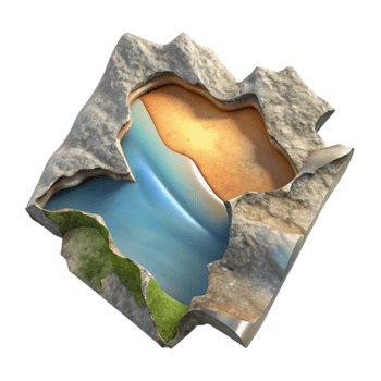 beautiful contemporary Torn Photograph with Jagged Edges Transparent Background detailed png
