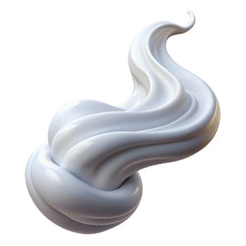 elegant vintage White Vapor Stream Isolated Element with Flowing Motion png